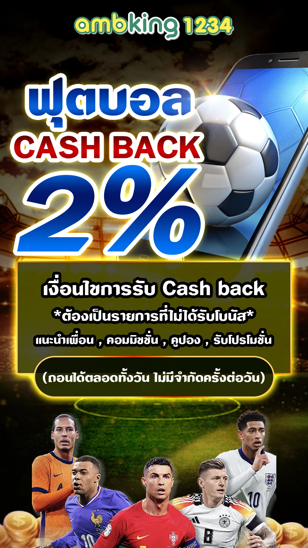 ฝากถอนทรูวอเลท - แบนเนอร์โปรโมชั่น