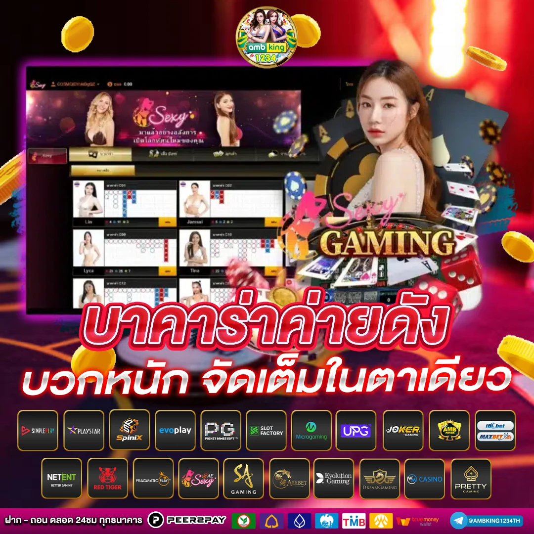 เกมสล็อตทรูมันนี่วอลเล็ท - แบนเนอร์โปรโมชั่น