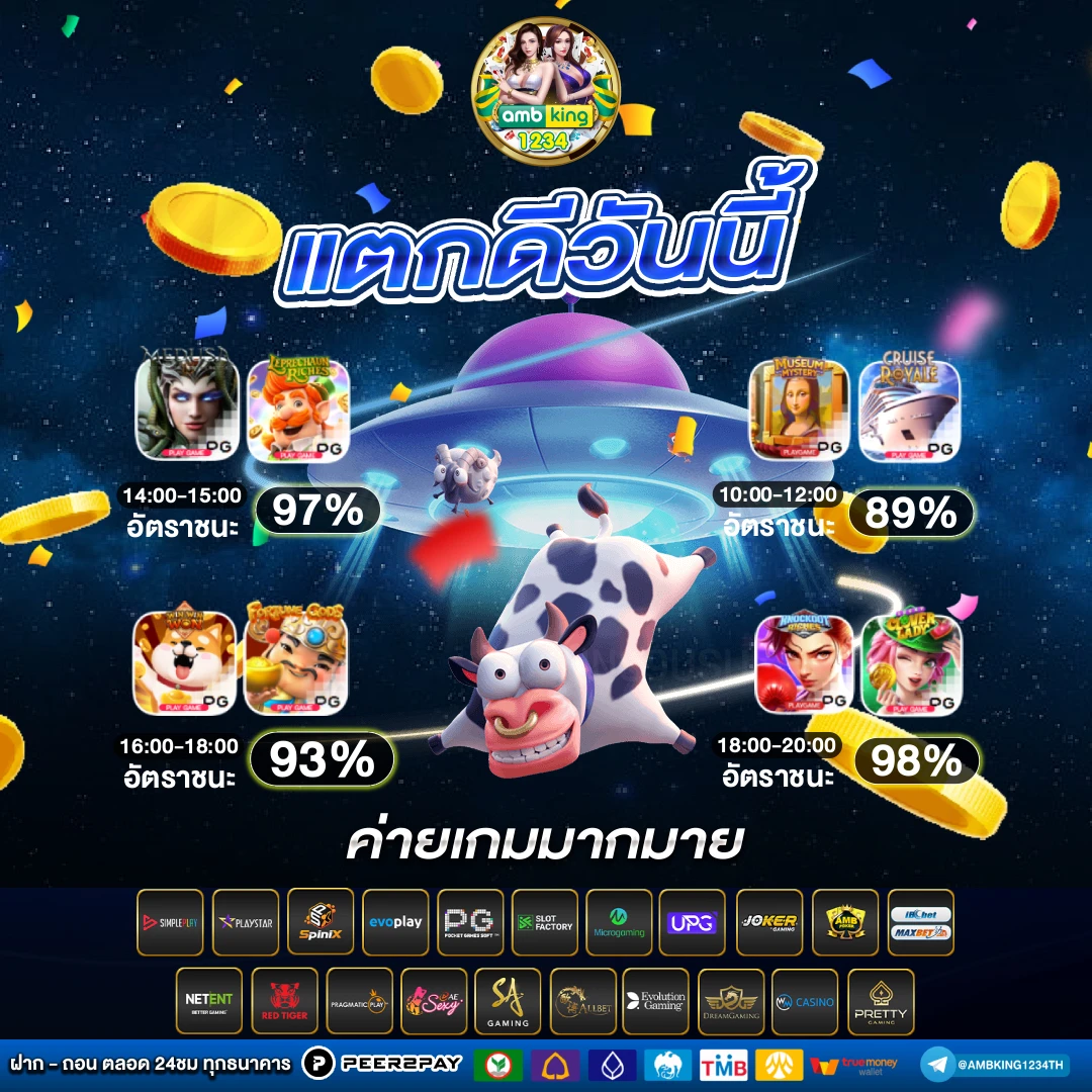 โปร ฝาก10รับ100 ถอนไม่อั้น - แบนเนอร์โปรโมชั่น